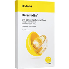 Dr. Jart+ Ceramidin Skin Barrier Moisturizing Mask 5 x - Hydrating and Strengthening Facial Mask.