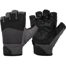 Helikon - Taktiskie cimdi ar puspirkstu galiem Mk2 - melni/pelēki - RK-HF2-NE-0135B (S)