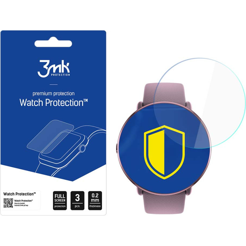 Polar Ignite 3 - 3mk Watch Protection™ v. ARC+ screen protector