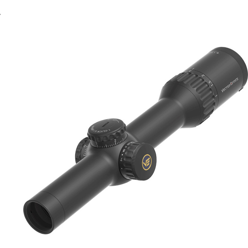 Vector Optics - LPVO tēmeklis Continental 1-10x24i ED &scaron;ķiedra - SFP - G4 &scaron;ķiedra - melns - SCOC-47