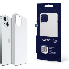 3Mk Protection Apple iPhone 15 - 3mk Hardy Silicone MagCase Silver-White