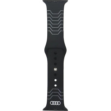 Audi Geometric Pattern Silicone Watch Strap for Apple Watch 40 | 41 | 42 mm - black