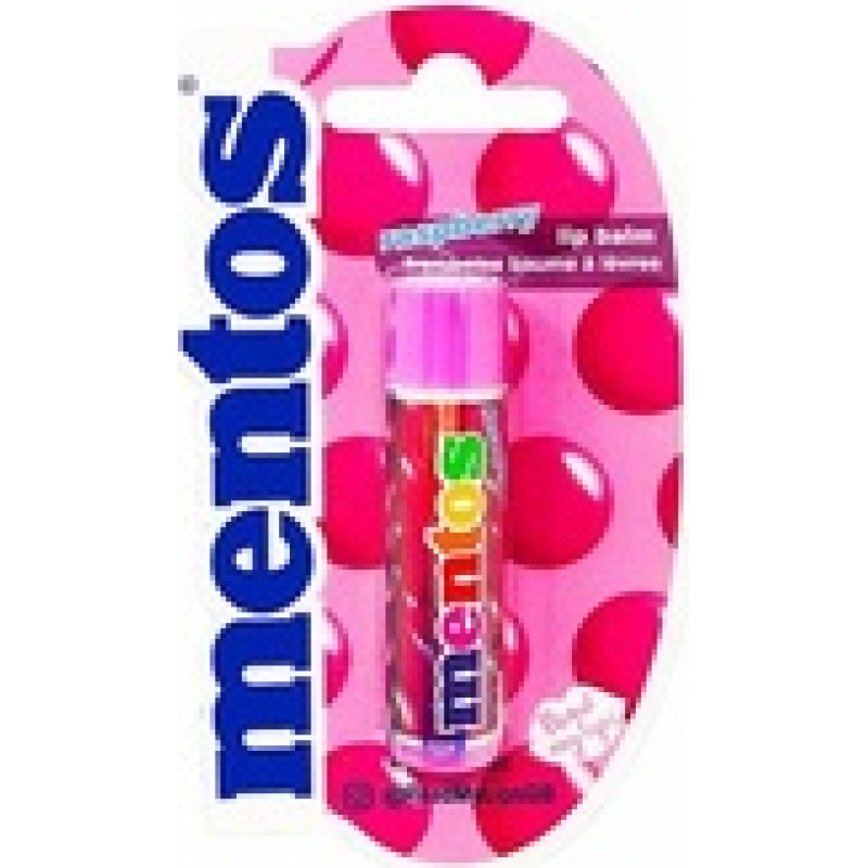 Mentos Raspberry Lip Balm - Lip balm 4 g