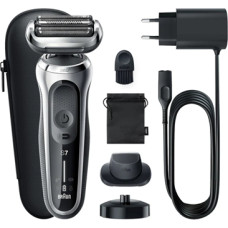 Braun Shaver 71-S4200cs Operating time (max) 50 min  Wet & Dry  Silver|Black