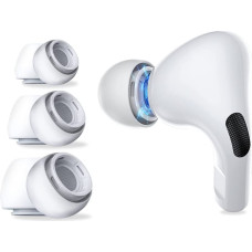 Tech-Protect Ausu uzgaļi AirPods Pro 1/2 austiņām S/M/L izmēros, balti - 6 gab.