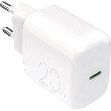 Puro PROLITE 20W USB-C sienas lādētājs - balts