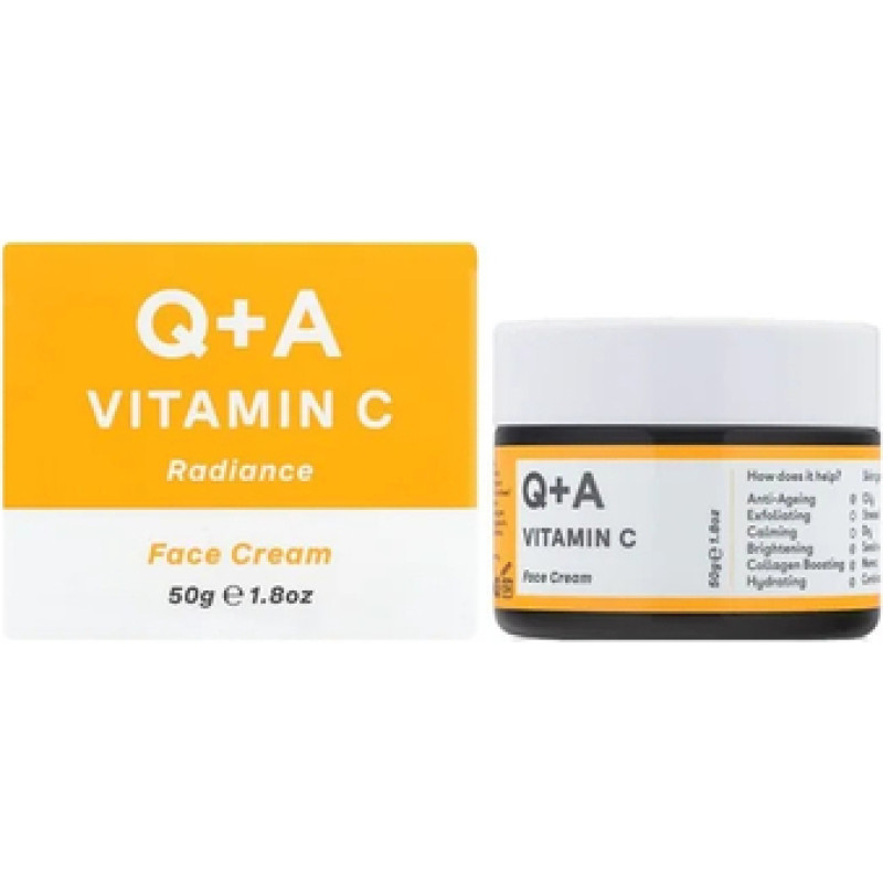 Q+A C Radiance Face Cream - Rozjasňuj&iacute;c&iacute; pleťov&yacute; kr&eacute;m s vitam&iacute;nem
