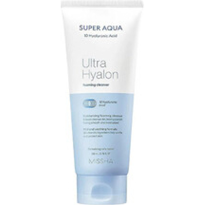 Missha "Super Aqua Ultra Hyalron Foaming Cleanser"