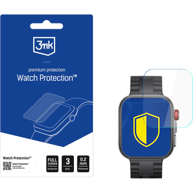 3Mk Protection Smartwatch Screen Protector Glass 3mk Watch Protection FlexibleGlass for Huawei Watch Fit 4 Pro