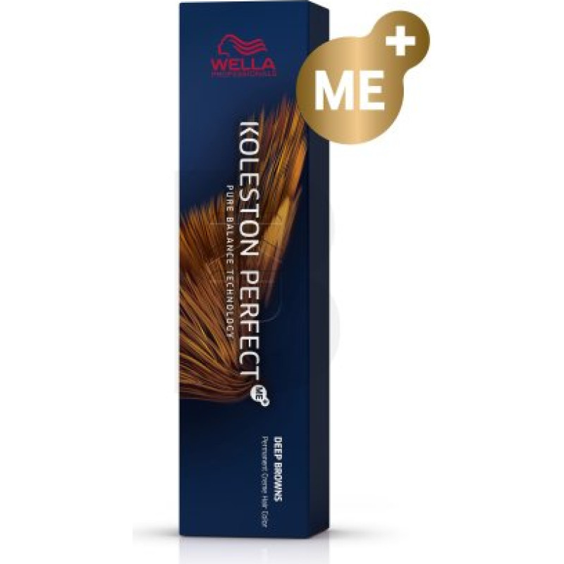 Wella Professionals Koleston Perfect Me+ Deep Browns profesionāla permanentā matu krāsa 6|77 60 ml