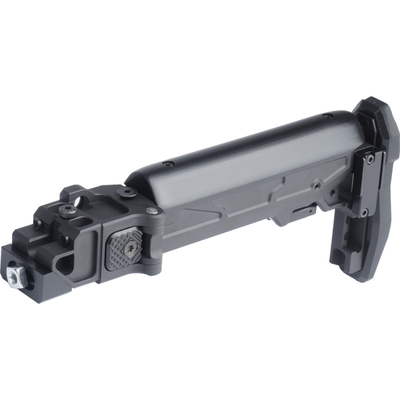 Kruk - Salokāma muca ar adapteri AKM/AK-74 platformai - melna - CRC 5002/9033-BLK