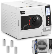 Steinberg Systems Tvaika spiediena autoklāvs instrumentu sterilizēšanai, 6 programmas, B klases printeris, LCD, 12 l