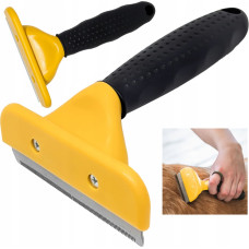 Retoo Ķemmes birste trimmerim mājdzīvnieku apmatojuma noņemšanai suņiem un kaķiem 10 cm