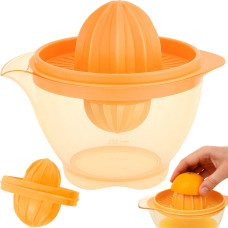 Retoo Manuāla citrusaugļu sulu spiede citroniem un apelsīniem, 625 ml