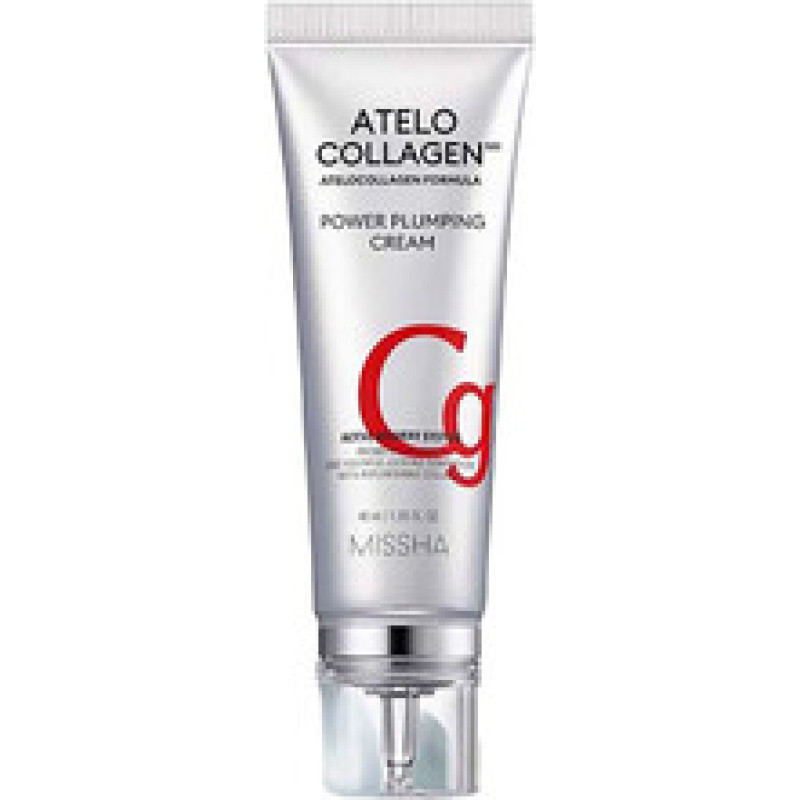 Missha Atelocollagen 500 Power Plumping Cream - Firming Facial Cream.