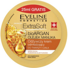 Eveline Extra Soft liftingový zpevňující krém BioARGAN Manuka Oil Face and Body Cream 175 ml