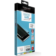 Myscreen Protector MyScreen diamond aizsargstikls pilnam ekrānam Samsung G998 Galaxy S21 Ultra 5G melns