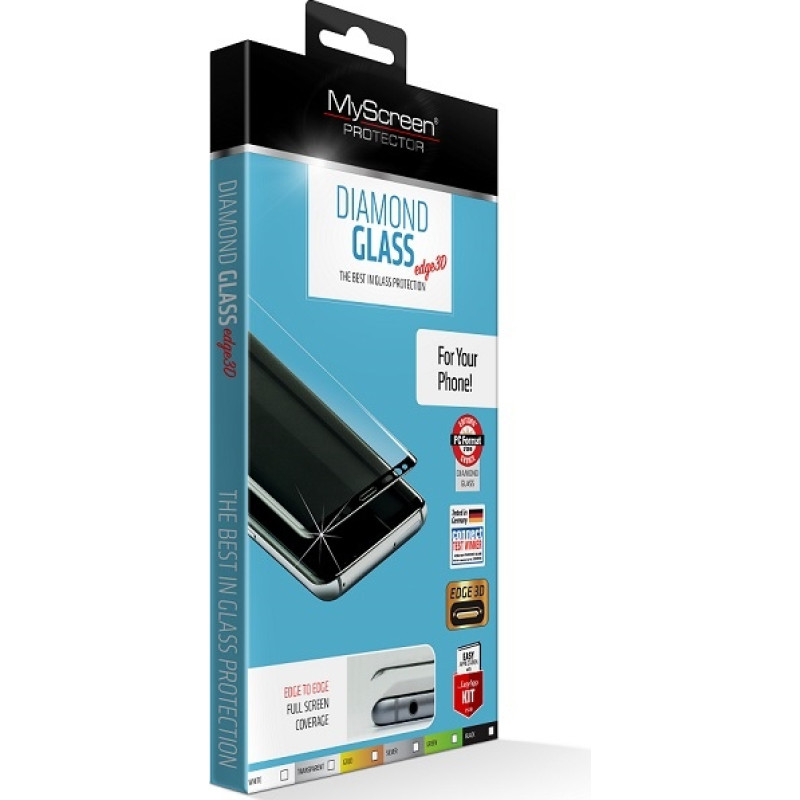 Myscreen Protector MyScreen diamond aizsargstikls pilnam ekrānam Samsung G998 Galaxy S21 Ultra 5G melns