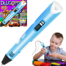 Retoo 3D pildspalvu radošais komplekts bērniem + PLA uzpildes