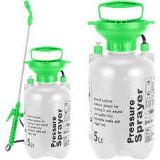 Retoo 5 litru rokas dārza smidzinātājs - balts un zaļš