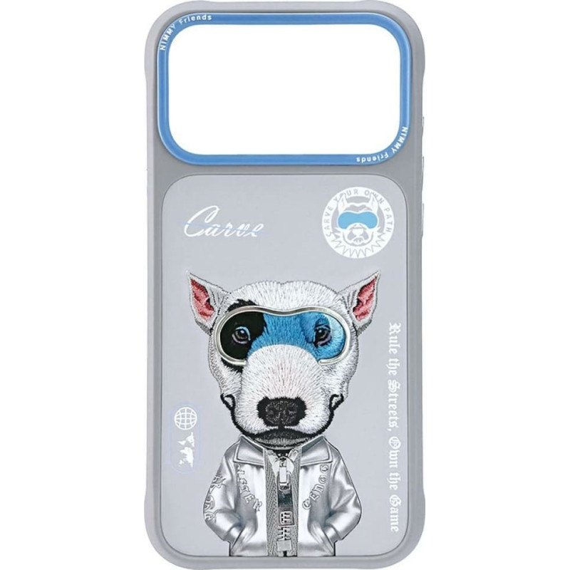 Nimmy Etui Nimmy Cool&Cute 2.0 Dog do iPhone    17 Pro szary