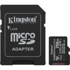 Atmiņas karte Kingston MicroSDXC 256GB Canvas Select Plus
