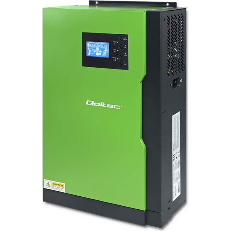 Qoltec 53886 Hybrid Solar Inverter Off-Grid 3 5kW  100A  24V  MPPT  Sinus