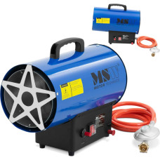 MSW Gāzes ventilatora sildītājs ar gāzes sildītāju 15kW