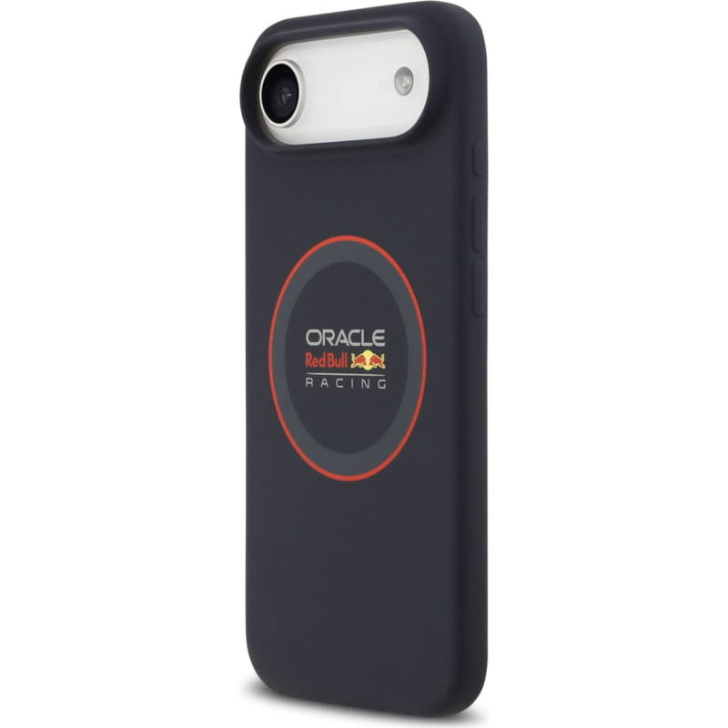 Red Bull Silicone Red Ring MagSafe Case for iPhone Air Navy