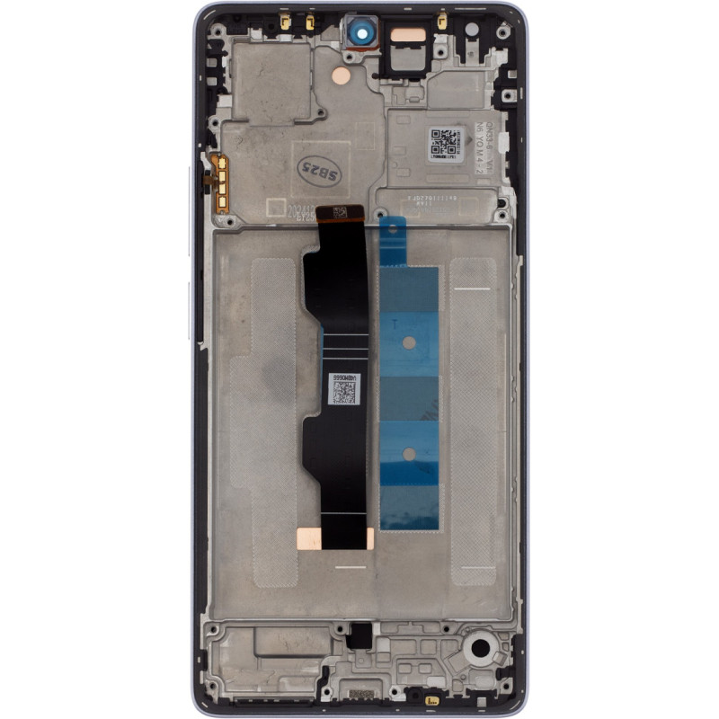 LCD Display + Touch Unit + Front Cover for Xiaomi Redmi Note 14S Purple (Service Pack)