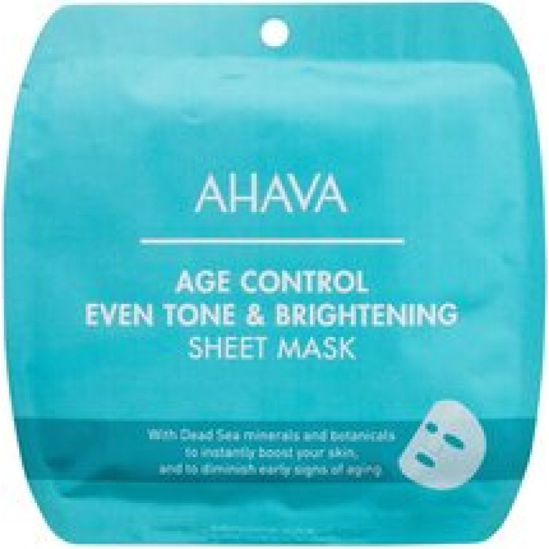 Ahava T.T.S. Age Control Even Tone & Bright. Sheet Mask
