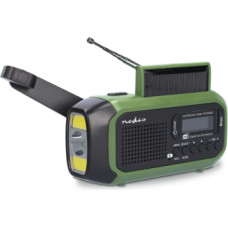 Radio uztvērējs Nedis Emergency radio DAB+ FM Solar Battery