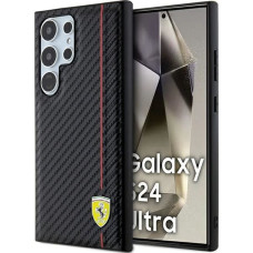 Ferrari FEHCS24LN3DUR S24 Ultra S928 czarny|black hardcase Carbon Printed Line