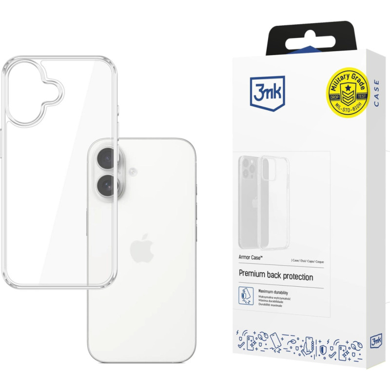 3Mk Protection 3mk Armor Case for Apple iPhone 17 - transparent