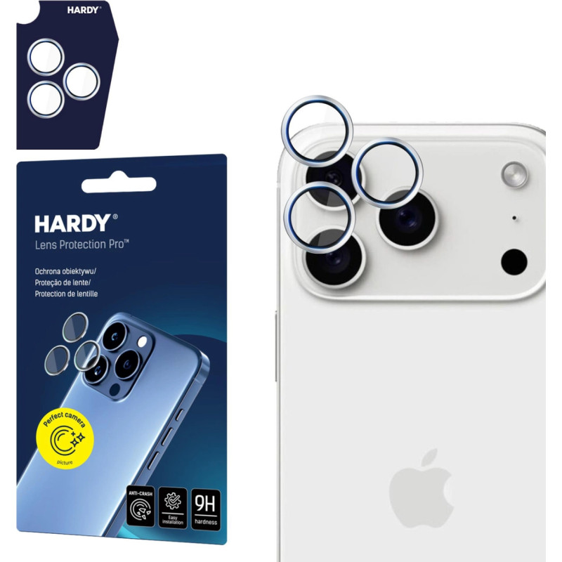 3Mk Protection 3mk HARDY Lens Protection Pro lens glass for iPhone 17 Pro | 17 Pro Max - silver