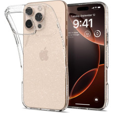 Spigen Šķidro kristālu vāciņš iPhone 16 Pro — caurspīdīgs un mirdzošs