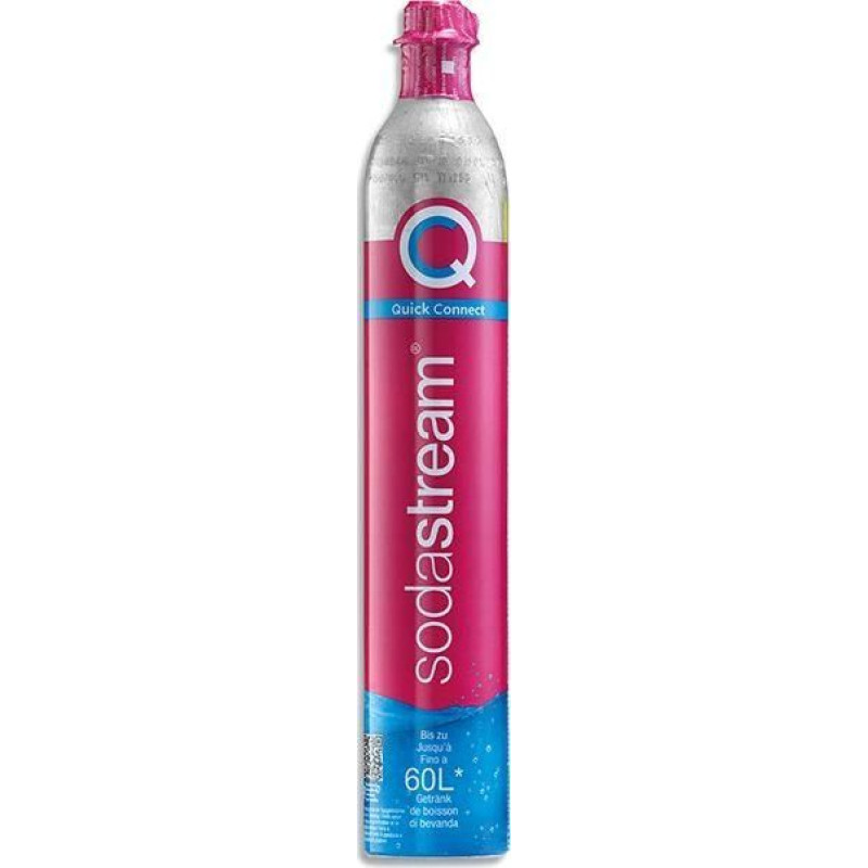 Sodastream CO2 Quick Connect Pink (apmaiņai veikalā pret tuk&scaron;u QC balonu - piegāde nav iespējama)