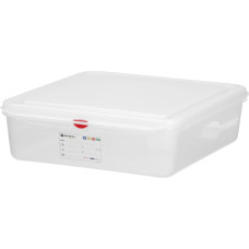 Hendi Pārtikas trauks GN 1/1 ar etiķeti un vāku 21 l 530x325x150 mm