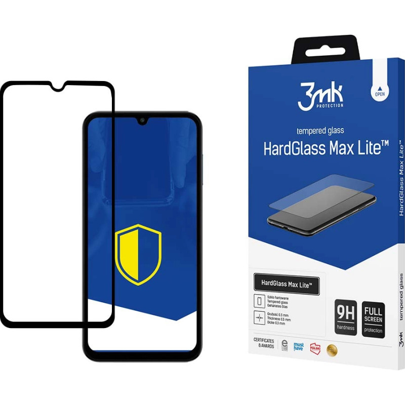 3Mk Protection 9H 3mk HardGlass Max Liteâ¢ glass for Samsung Galaxy M15 5G