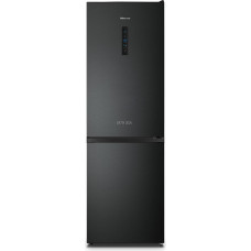 Hisense NoFrost  304 L  augstums 186 cm  melna - Ledusskapis