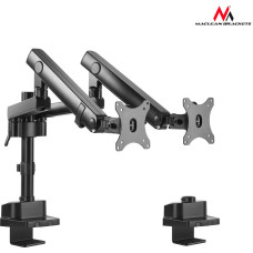 Maclean MC-812 Desk holder 2 LED screens 17-32 ''2x8kg vesa 75x75 and 100x100