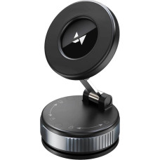 Wozinsky Magnētiskais automa&scaron;īnas turētājs instrumentu panelim un vējstiklam - melns