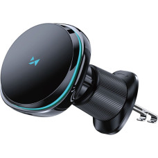 Wozinsky Automa&scaron;īnas turētājs ar induktīvo lādētāju un telefona ventilatoru gaisa atverei Qi MagSafe 15W