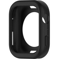 Hurtel Apple Watch Series 4/5/6/SE 40 mm silikona korpuss pulksteņa pulksteņam - melns