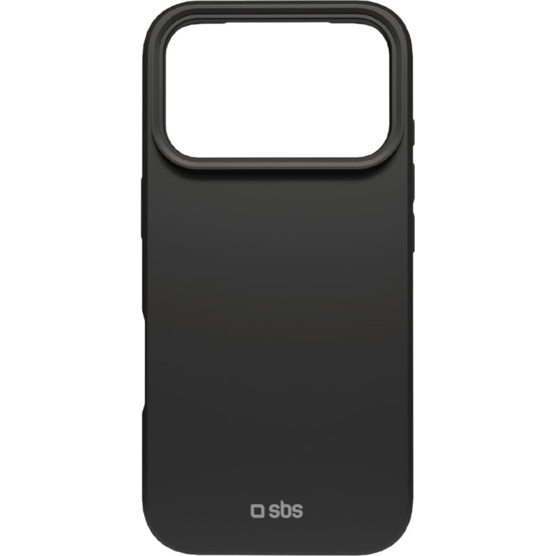 SBS iPhone 17 Pro vāciņ&scaron; ar D3O Full Active Mag tehnoloģiju &mdash; melns