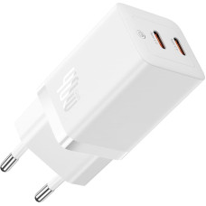 Baseus GaN5 Pro 40W USB-C sienas lādētājs - balts