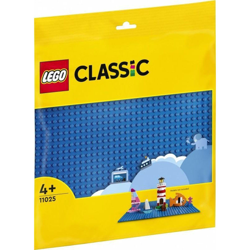Lego Blue Baseplate 11025