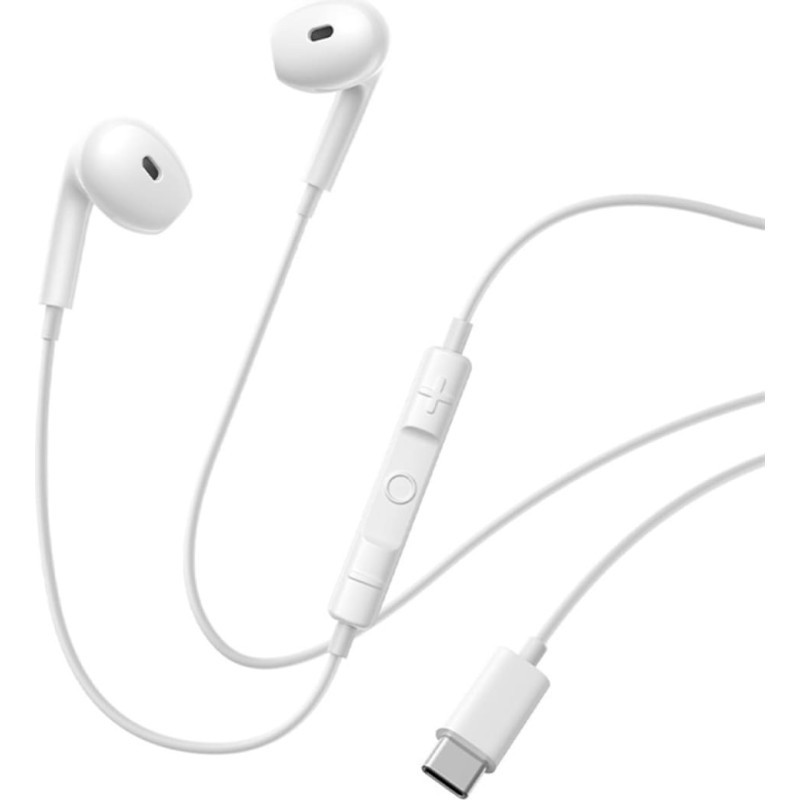 Baseus USB-C vadu austiņas ausīs - baltas