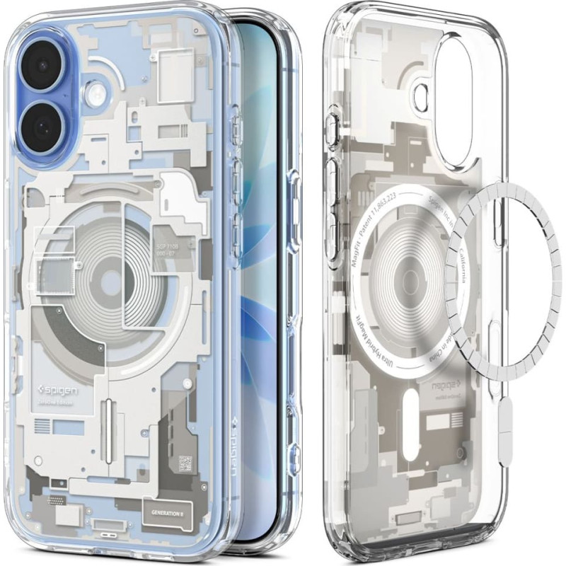 Spigen iPhone 17 MagSafe Ultra Hybrid Zero One vāciņ&scaron; - titāns