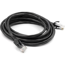 EXD Kabelis Cat5E UTP, 3m, melns